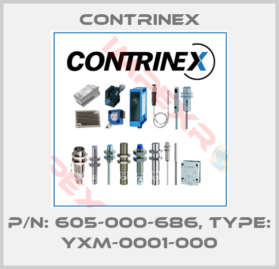 Contrinex-p/n: 605-000-686, Type: YXM-0001-000