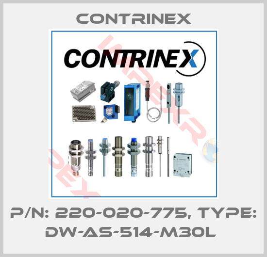 Contrinex-P/N: 220-020-775, Type: DW-AS-514-M30L 