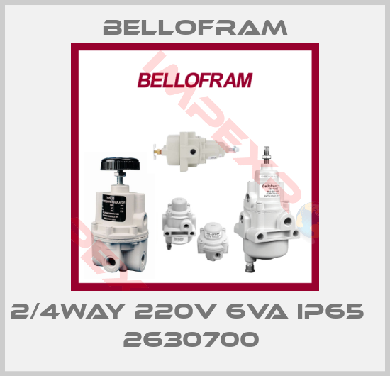 Bellofram-2/4WAY 220V 6VA IP65   2630700 