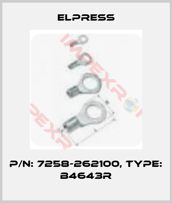 Elpress-p/n: 7258-262100, Type: B4643R