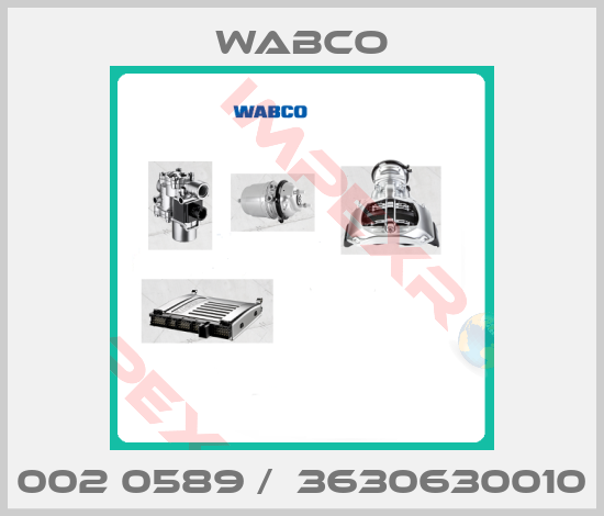 Wabco-002 0589 /  3630630010