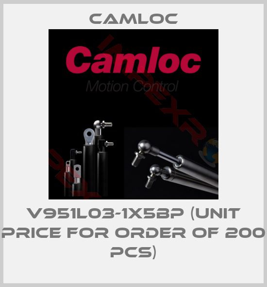 Camloc-V951L03-1X5BP (unit price for order of 200 pcs)