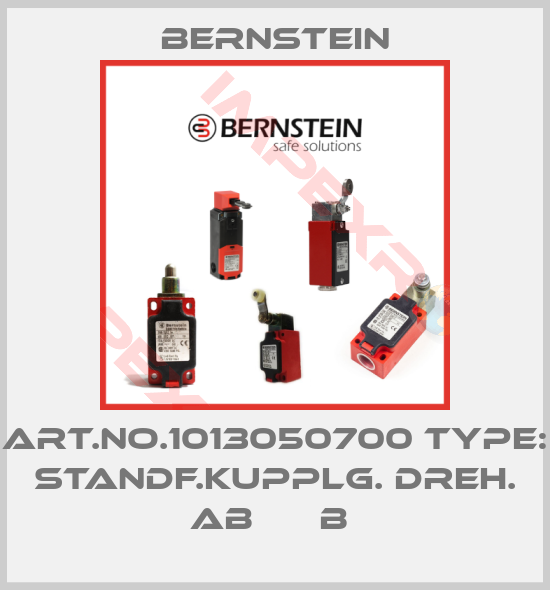 Bernstein-Art.No.1013050700 Type: STANDF.KUPPLG. DREH. AB      B 