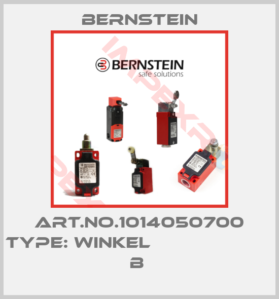 Bernstein-Art.No.1014050700 Type: WINKEL                       B 