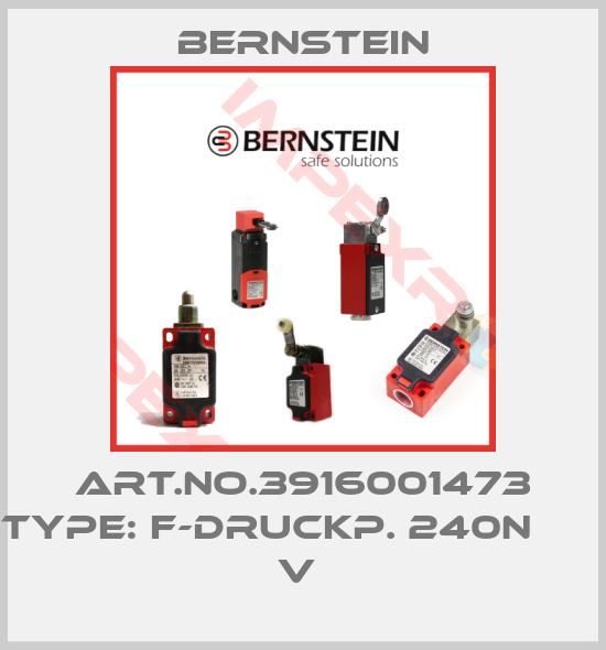 Bernstein-Art.No.3916001473 Type: F-DRUCKP. 240N               V 