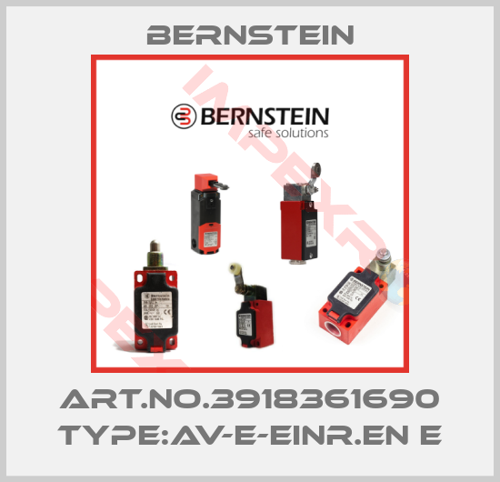 Bernstein-Art.No.3918361690 Type:AV-E-EINR.EN E