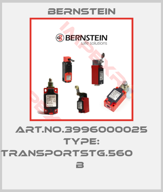 Bernstein-Art.No.3996000025 Type: TRANSPORTSTG.560             B 