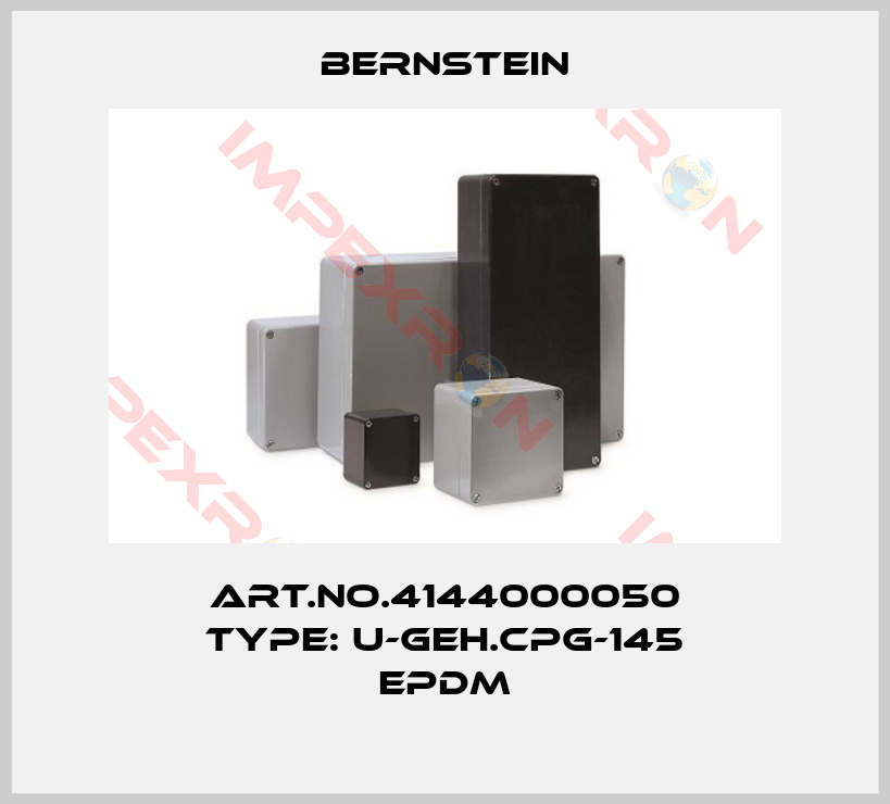 Bernstein-Art.No.4144000050 Type: U-GEH.CPG-145 EPDM