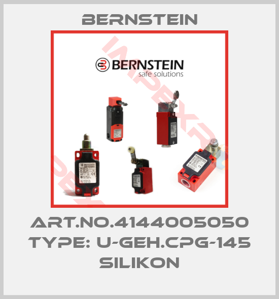 Bernstein-Art.No.4144005050 Type: U-GEH.CPG-145 SILIKON