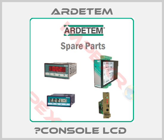 ARDETEM-µCONSOLE LCD 
