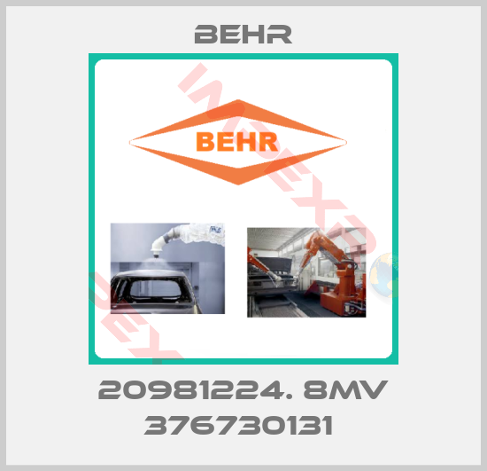 Behr-20981224. 8MV 376730131 