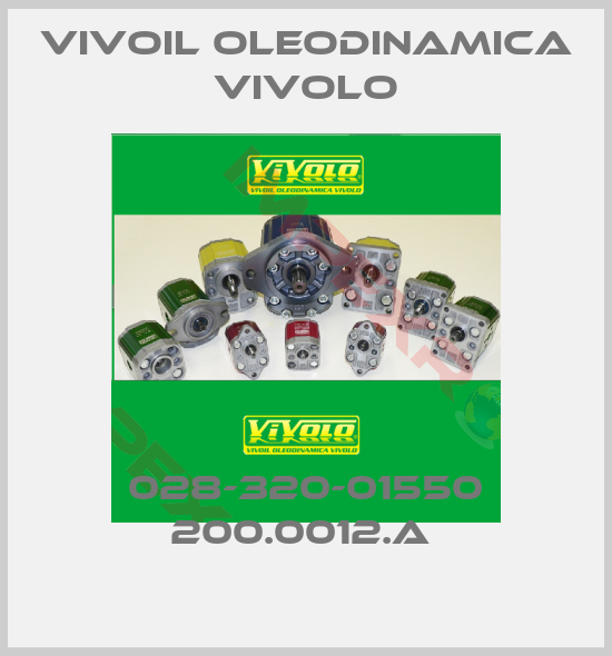Vivoil Oleodinamica Vivolo-028-320-01550 200.0012.A 