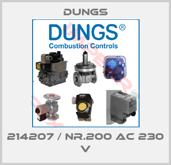 Dungs-214207 / Nr.200 AC 230 V