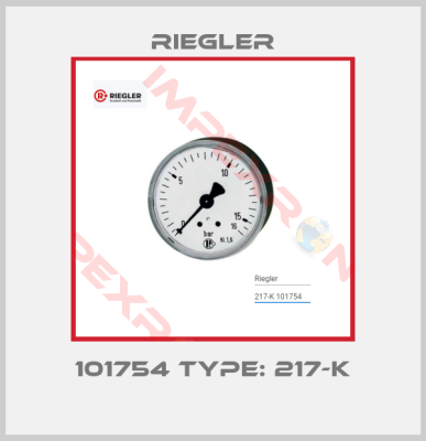 Riegler-101754 Type: 217-K