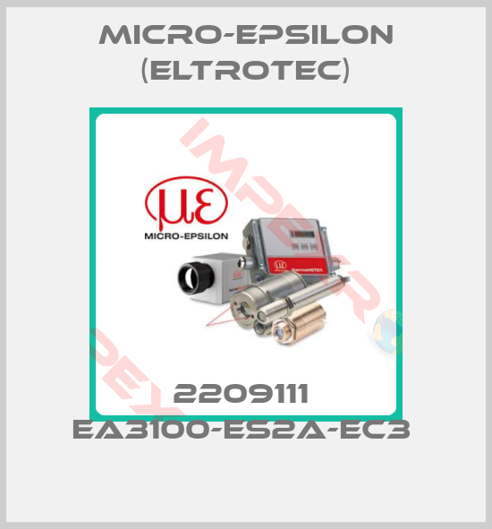 Micro-Epsilon (Eltrotec)-2209111  EA3100-ES2A-EC3 