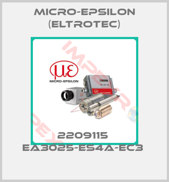 Micro-Epsilon (Eltrotec)-2209115  EA3025-ES4A-EC3 