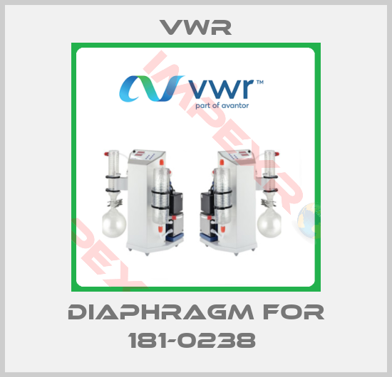 VWR-diaphragm for 181-0238 