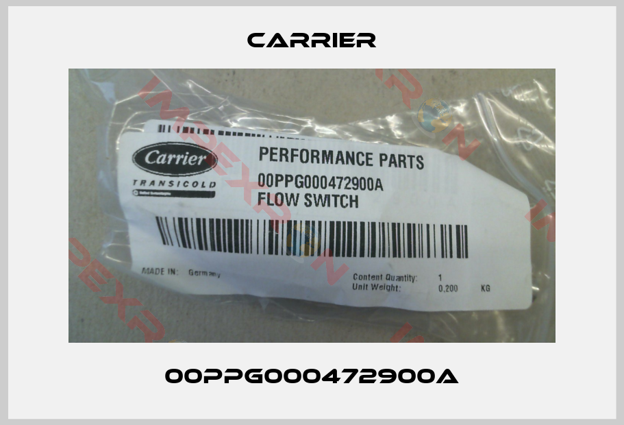 Carrier-00PPG000472900A
