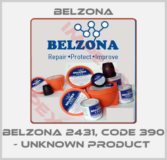 Belzona-Belzona 2431, code 390 - unknown product 