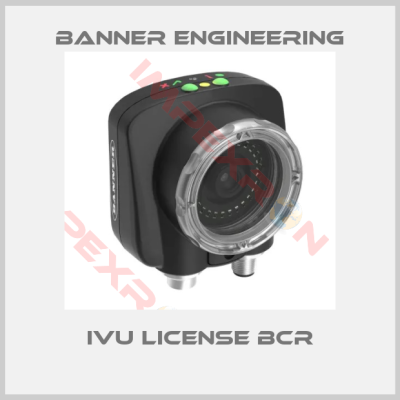 Banner Engineering-IVU LICENSE BCR