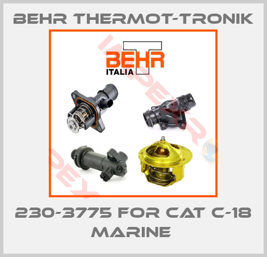 Behr Thermot-Tronik-230-3775 FOR CAT C-18 MARINE 