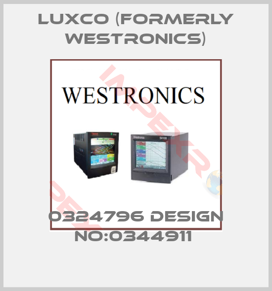 Luxco (formerly Westronics)-0324796 DESIGN NO:0344911 