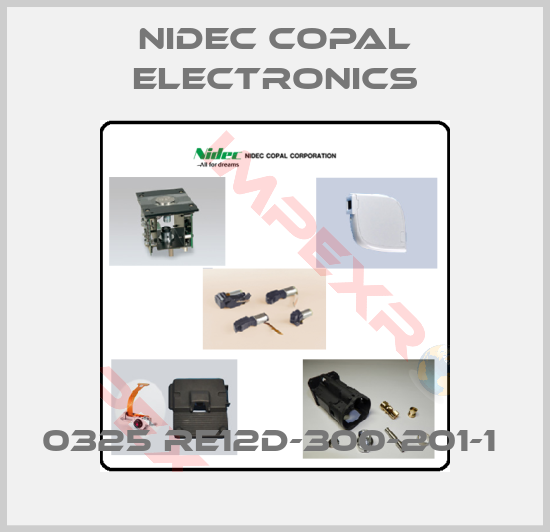 Nidec Copal Electronics-0325 RE12D-300-201-1 