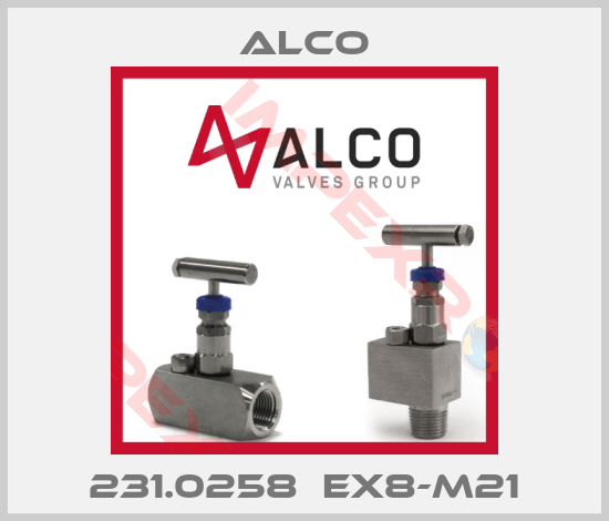 Alco-231.0258  EX8-M21