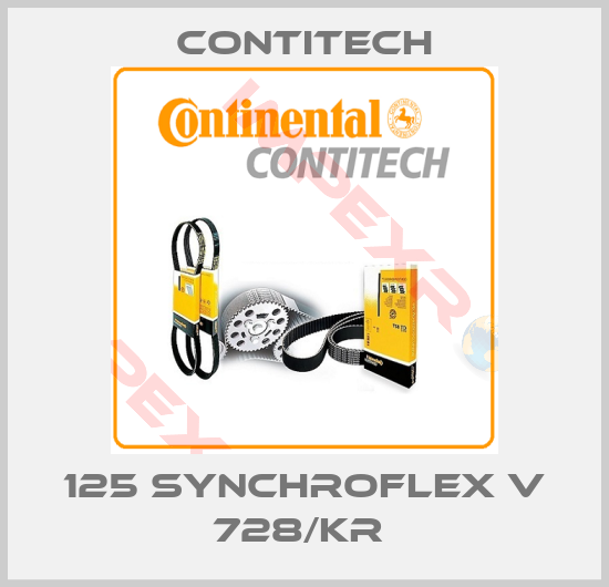 Contitech-125 synchroflex V 728/KR 