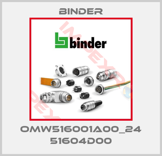 Binder-OMW516001A00_24 51604D00