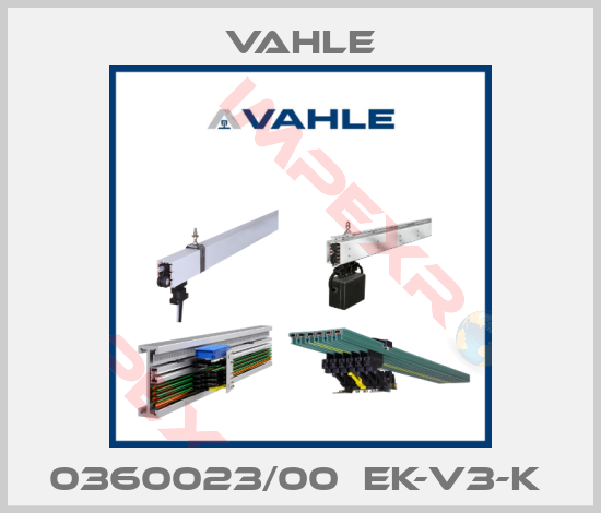 Vahle-0360023/00  EK-V3-K 