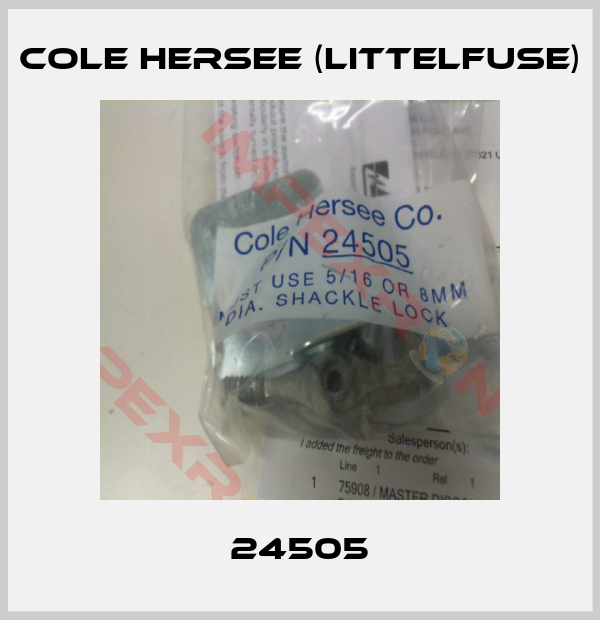 COLE HERSEE (Littelfuse)-24505