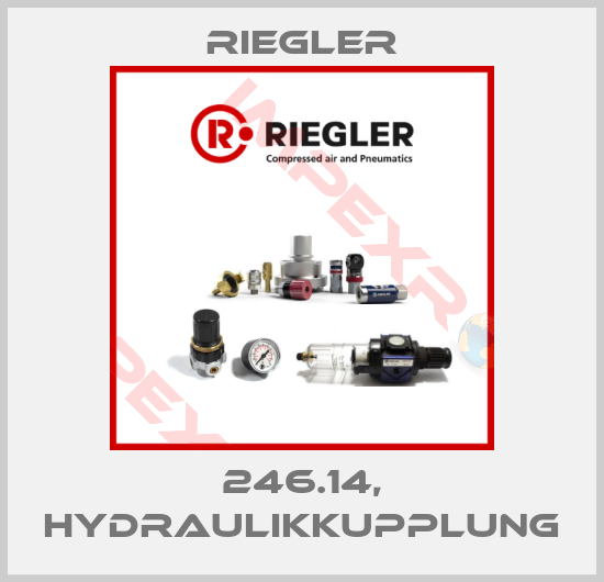 Riegler-246.14, HYDRAULIKKUPPLUNG