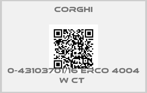 Corghi-0-43103701/16 ERCO 4004 W CT 