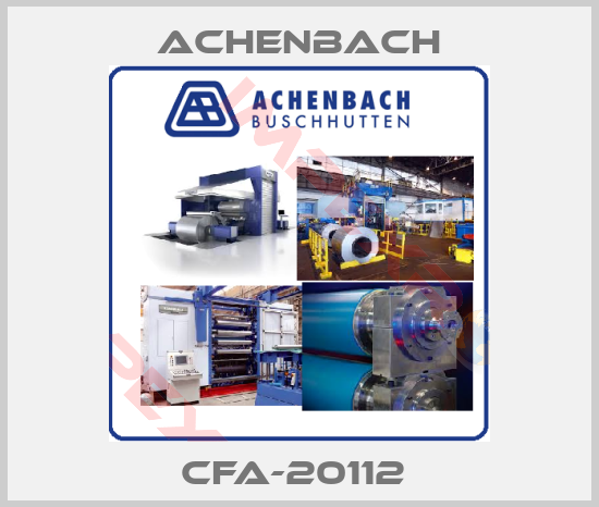 ACHENBACH-CFA-20112 