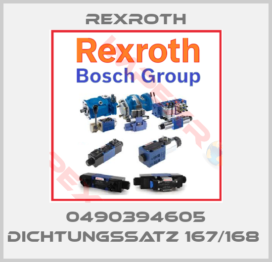Rexroth-0490394605 DICHTUNGSSATZ 167/168 