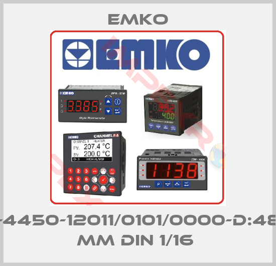 EMKO-ESM-4450-12011/0101/0000-D:48x48 mm DIN 1/16 
