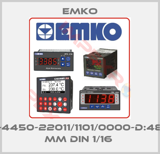 EMKO-ESM-4450-22011/1101/0000-D:48x48 mm DIN 1/16 