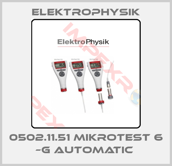 ElektroPhysik-0502.11.51 MIKROTEST 6 –G AUTOMATIC 