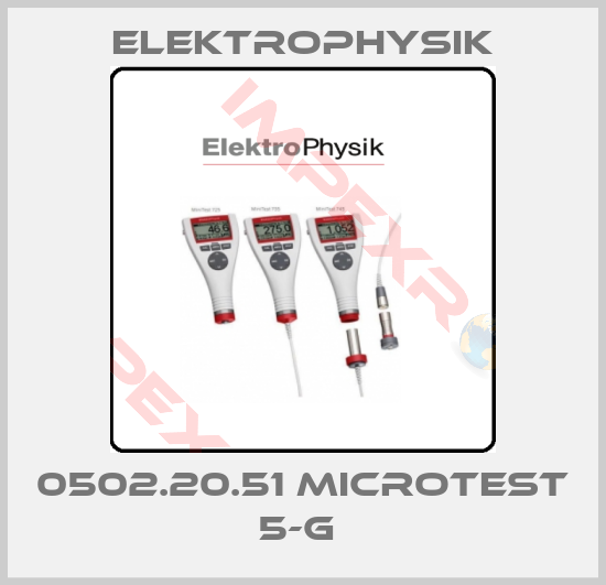 ElektroPhysik-0502.20.51 MICROTEST 5-G 