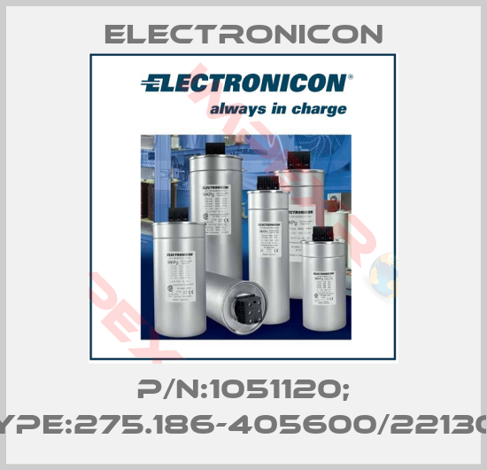 Electronicon-P/N:1051120; Type:275.186-405600/221305