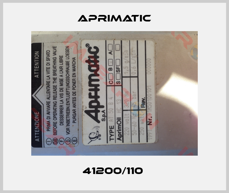 Aprimatic-41200/110 